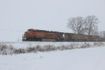 BNSF 5880 UP 2566